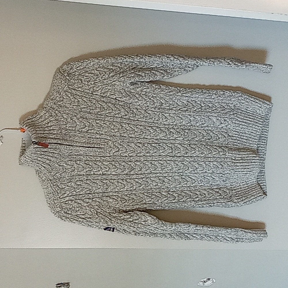 Men's halfway zip up turtleneck sweater